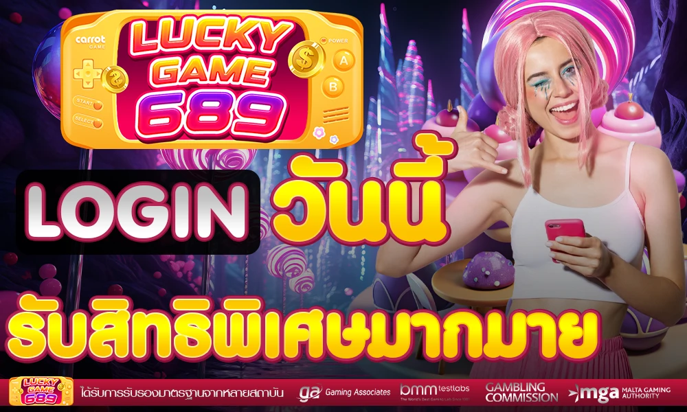 Luckygame689 คาสิโนออนไลน์ครบวงจร แจกเครดิตฟรี เล่นได้เงินจริง เว็บตรง